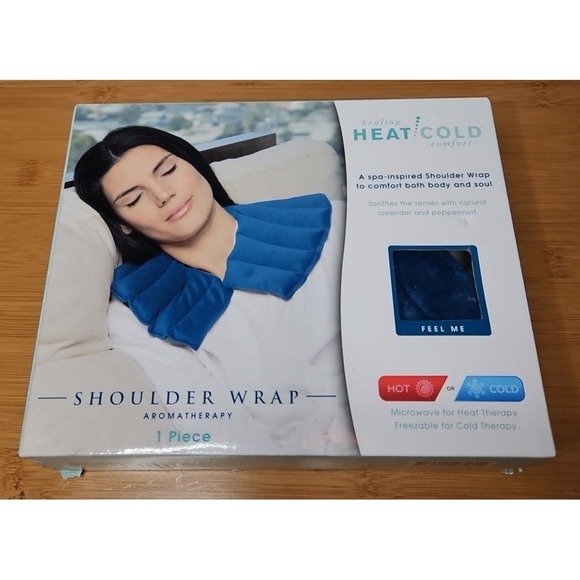 Evriholder Other - EVRIHOLDER NIB Healing Hot Cold Shoulder Wrap Aromatherapy Weighted Microwavable